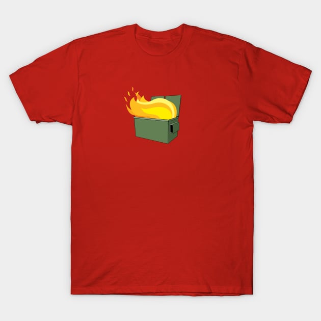 Trumpster Fire T-Shirt by HotTea.co